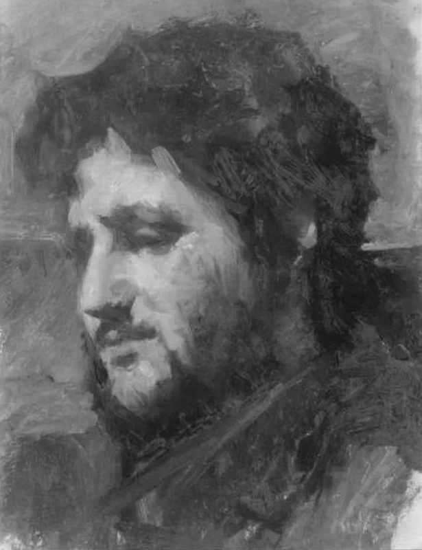 Emilio Longoni - 121, ritratto di Emilio Longoni, da Giuseppe Galli
